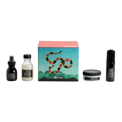 Davines Elegant Tropic Forest Gift Set for All Hair Types Discover Oi kit