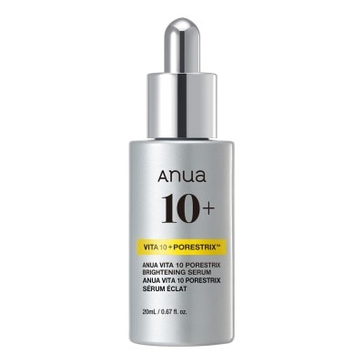 ANUA Vita 10 Porestrix Brightening Serum - hydrates and refines pores 20ml