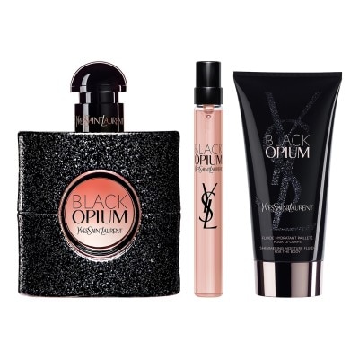 Yves Saint Laurent Black Opium Eau De Parfum Set 50 ml + 10ml + Mini Lash Clash (17)