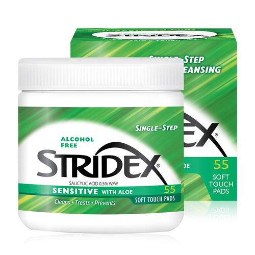 STRIDEX Sensitive Pad 55P Double Pack (2)
