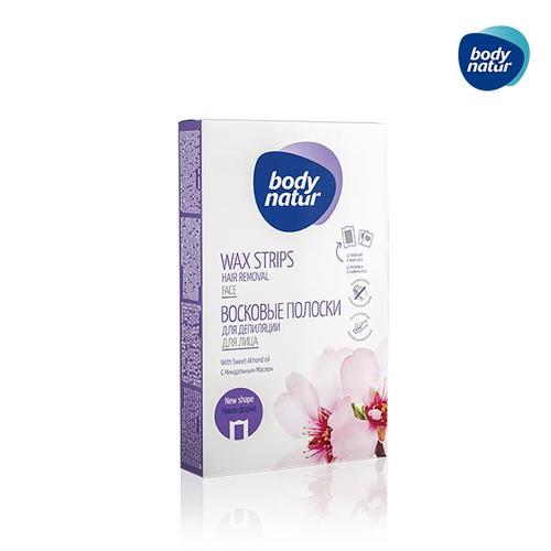 Body Natur Hair Removal Wax Strips Body Sensitive Skin With Lotus Flower