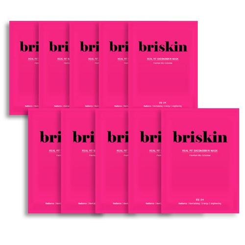 Briskin Real Fit Second Skin Mask Sheet SOS Trouble Care 10 Sheets (3)