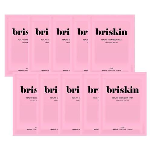 Briskin Real Fit Second Skin Mask Sheet SOS Trouble Care 10 Sheets (5)