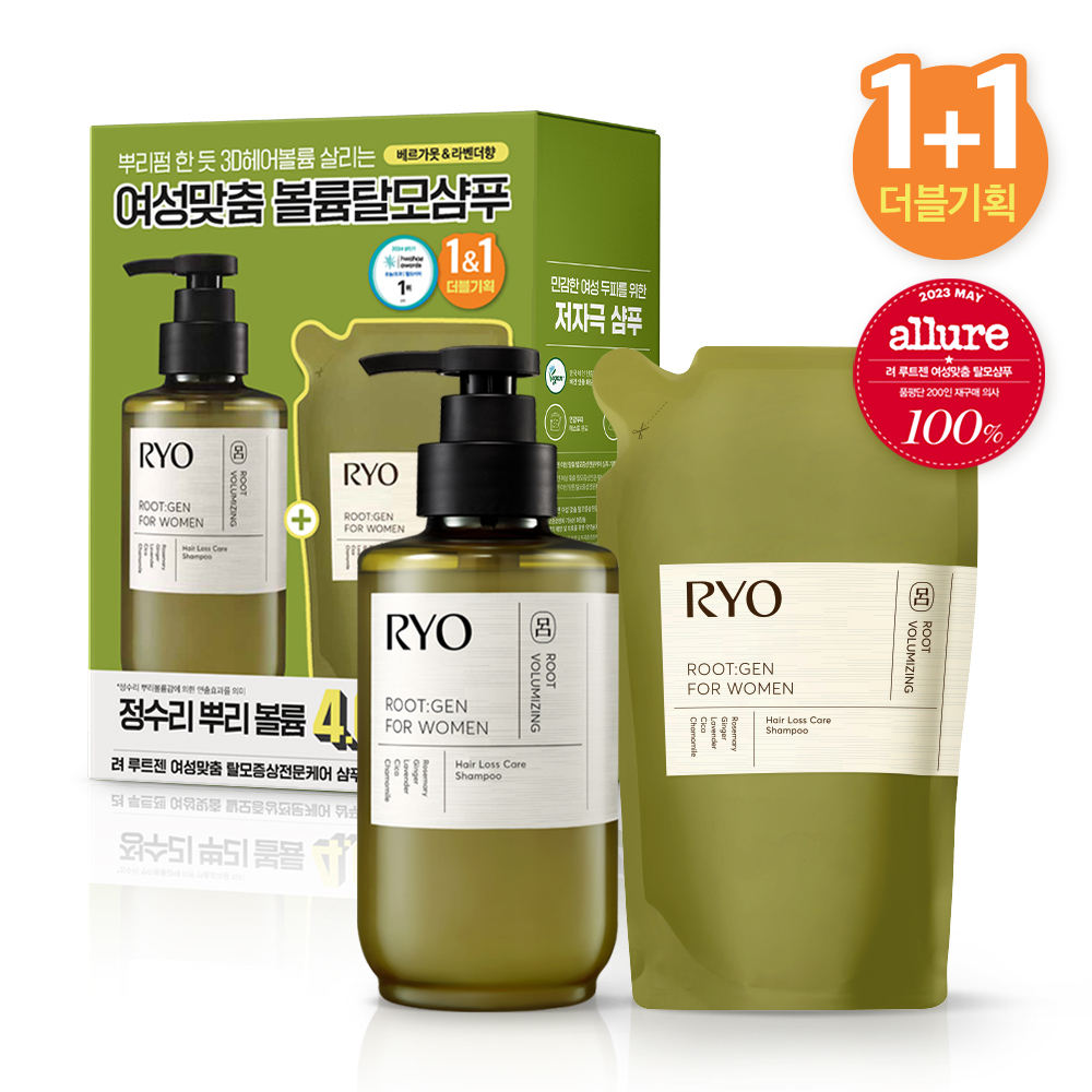 Ryo Root:Gen Scalp Essence 80mL Double Pack