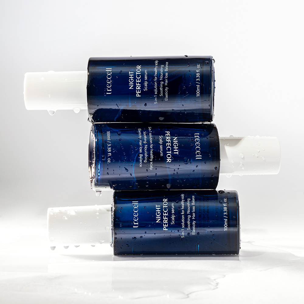 Treecell Night Collagen Shampoo #Midnight Forest Set (360ml+120ml)