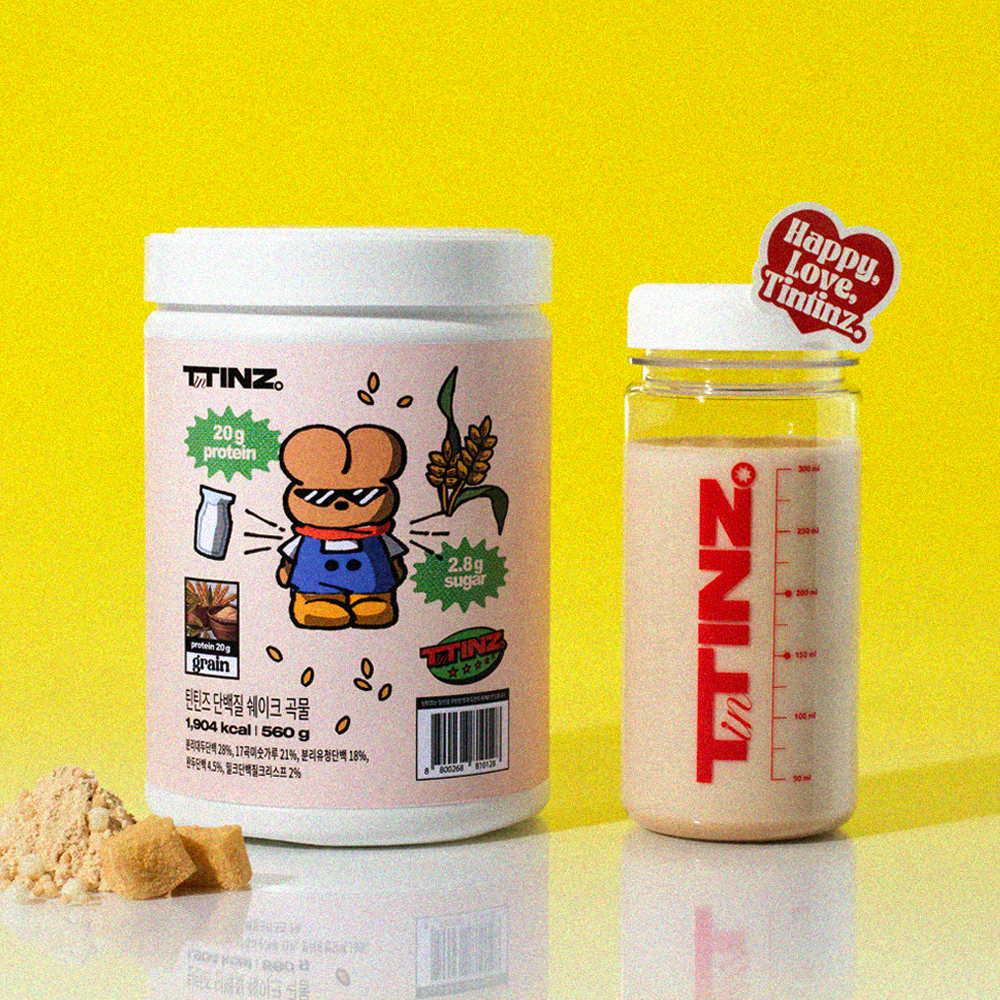 TinTINZ Protein Shake Pouch #Grain 40g (2)