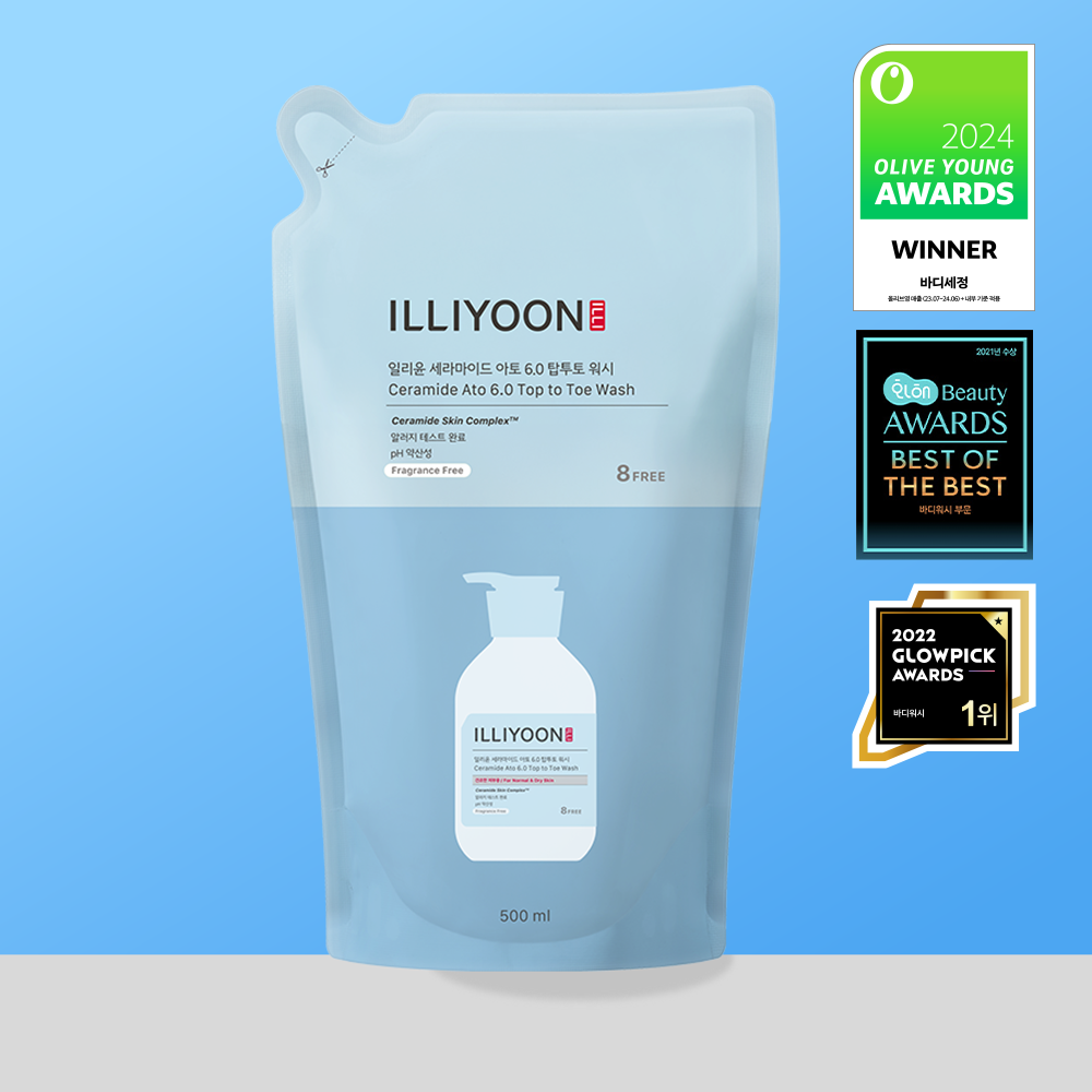 Illiyoon Ceramide Ato 6.0 Top To Toe Wash 500ml (2)