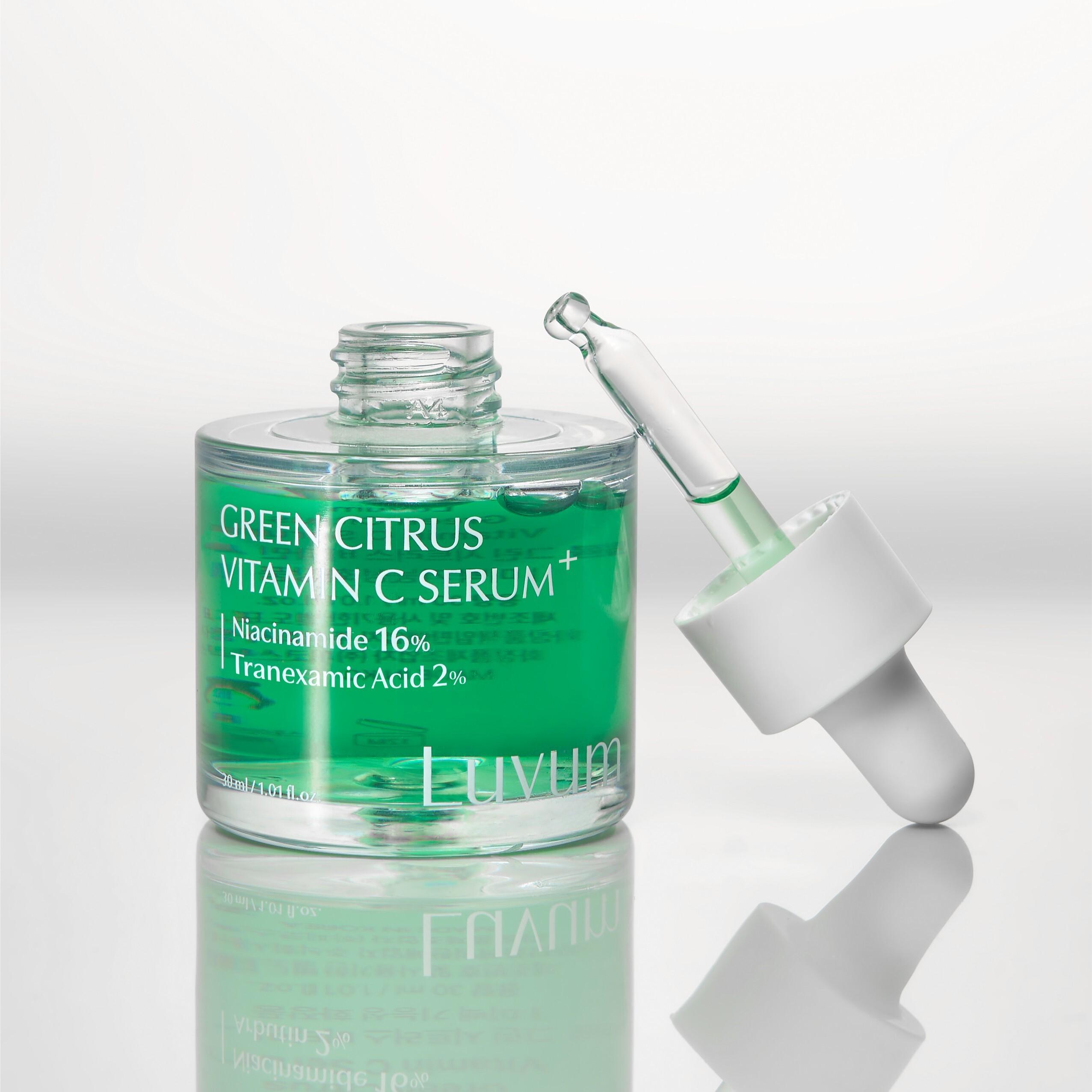 luvum Green Citrus Vitamin C Gel Mask 4ea