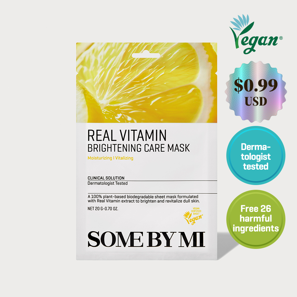 SOME BY MI Real Vitamin Brightening Care Mask Sheet 1P