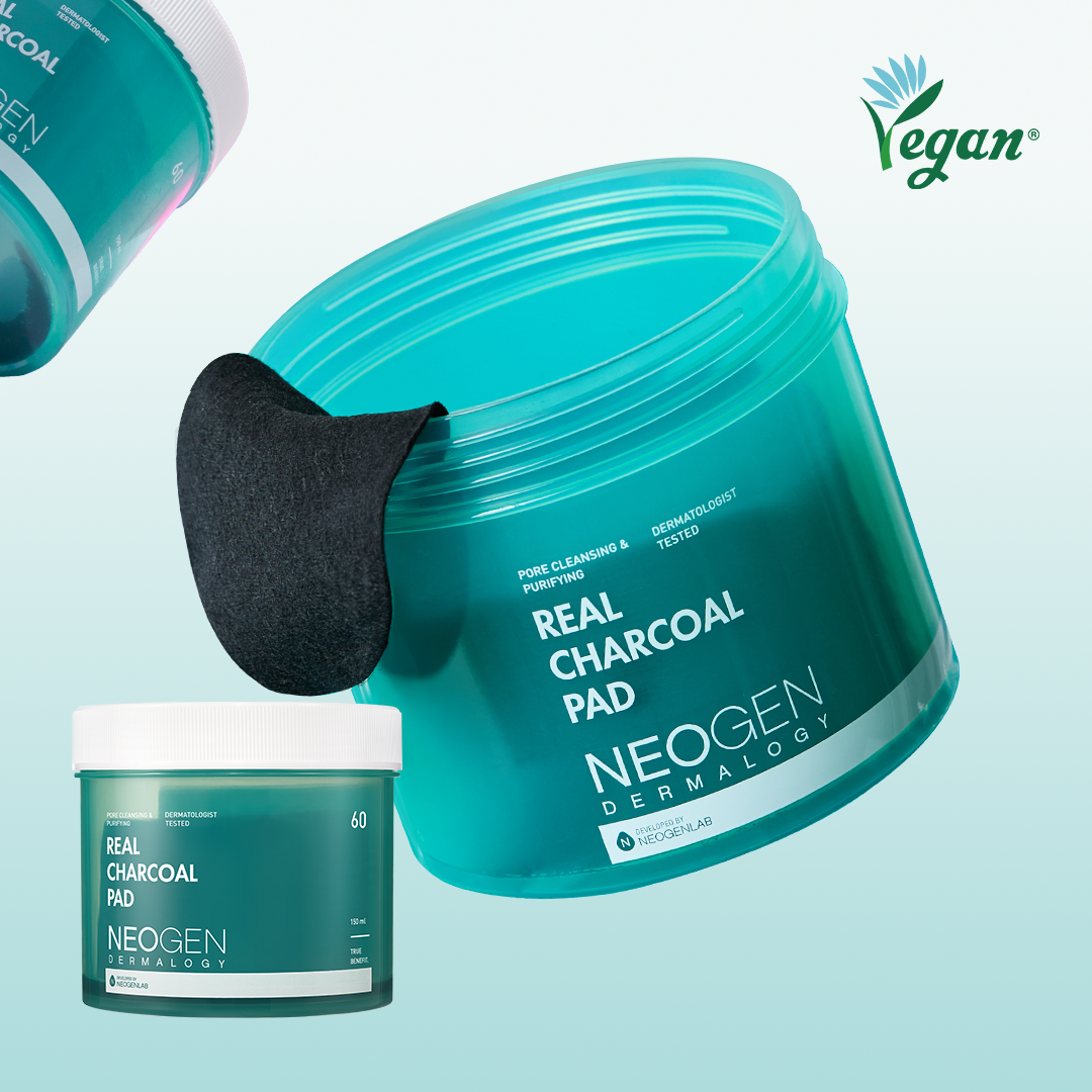 Neogen Dermalogy Real Charcoal Pad 60 Sheets