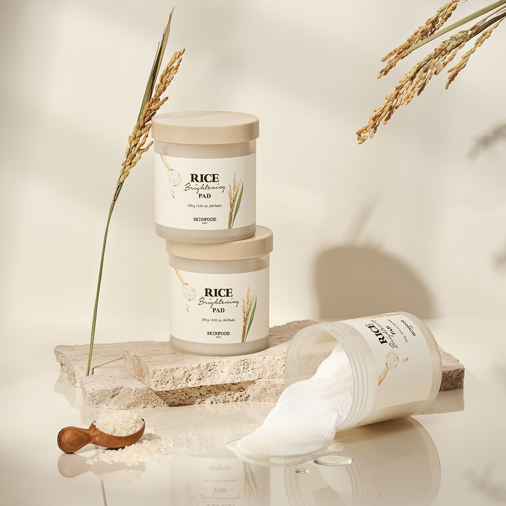 SKINFOOD Rice Brightening Pad 60P