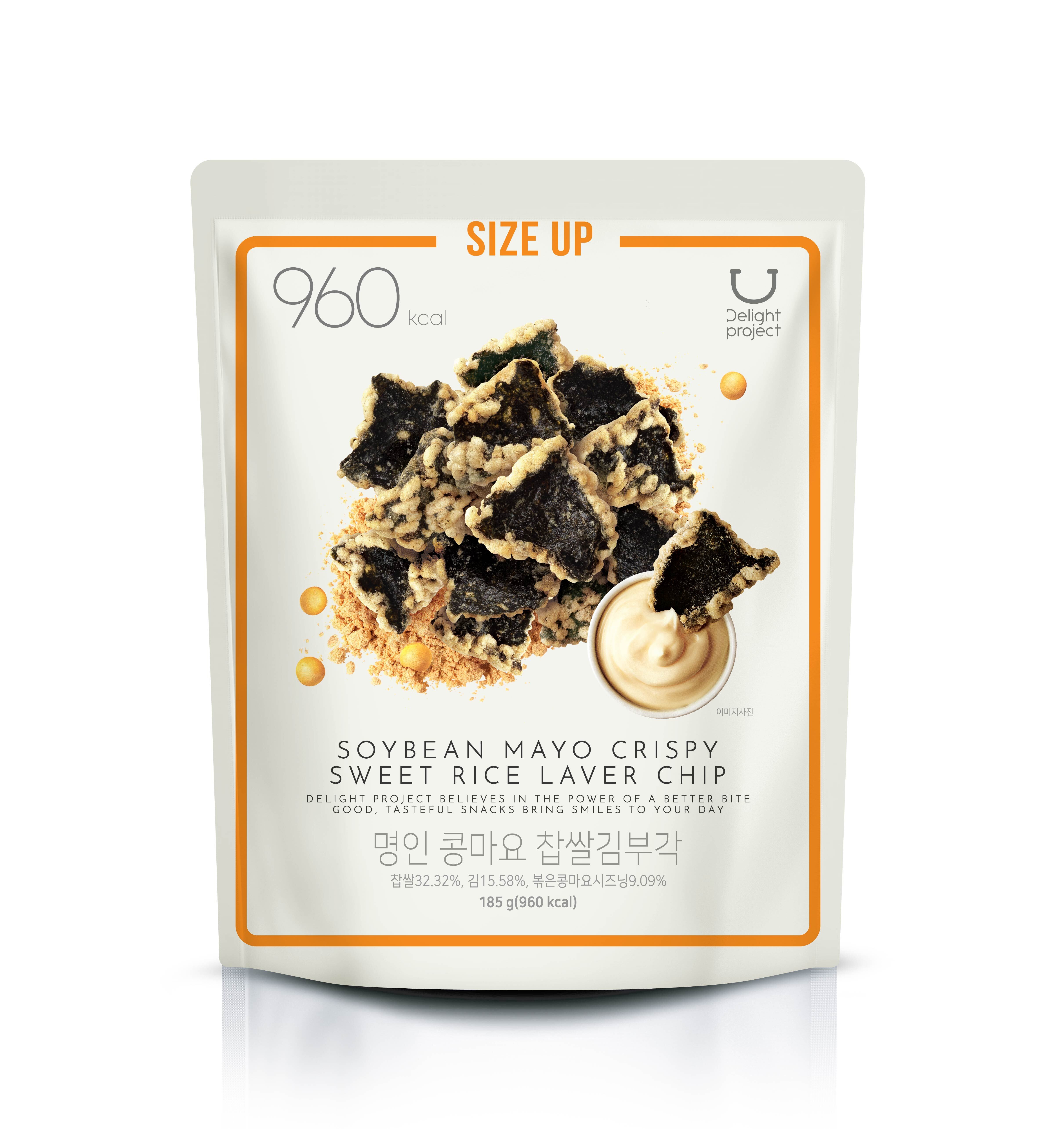 Delight project Crispy Sliced Squid Sweet Rice Chip