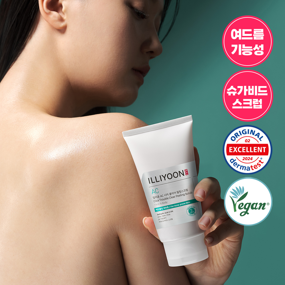ILLIYOON Cica Acne Clear Peeling Scrub 200mL (2)