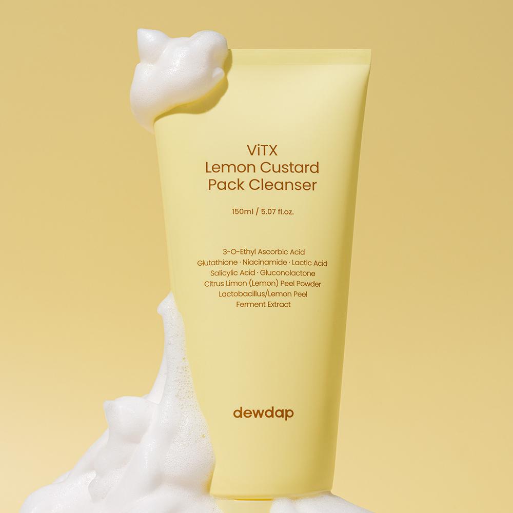 dewdap ViTX Lemon Custard Pack Cleanser 150ml (2)