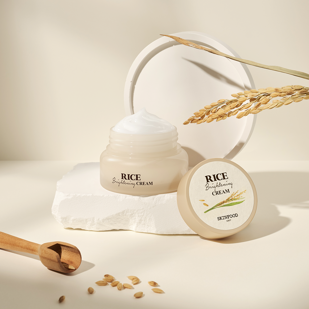 SKINFOOD Rice Brightening Daily Care Set