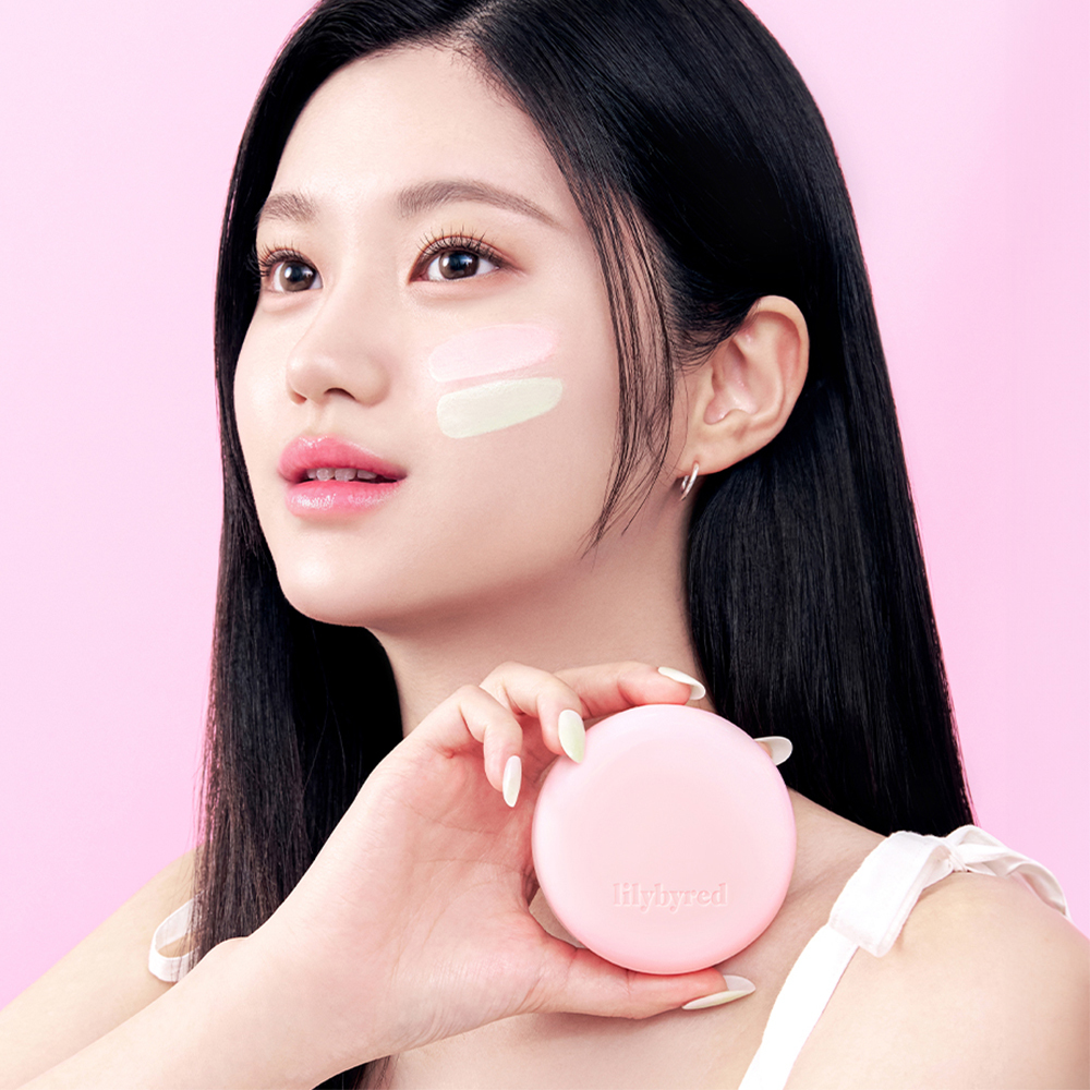 lilybyred Dual Light Tone Up Cushion 12g Peach Green