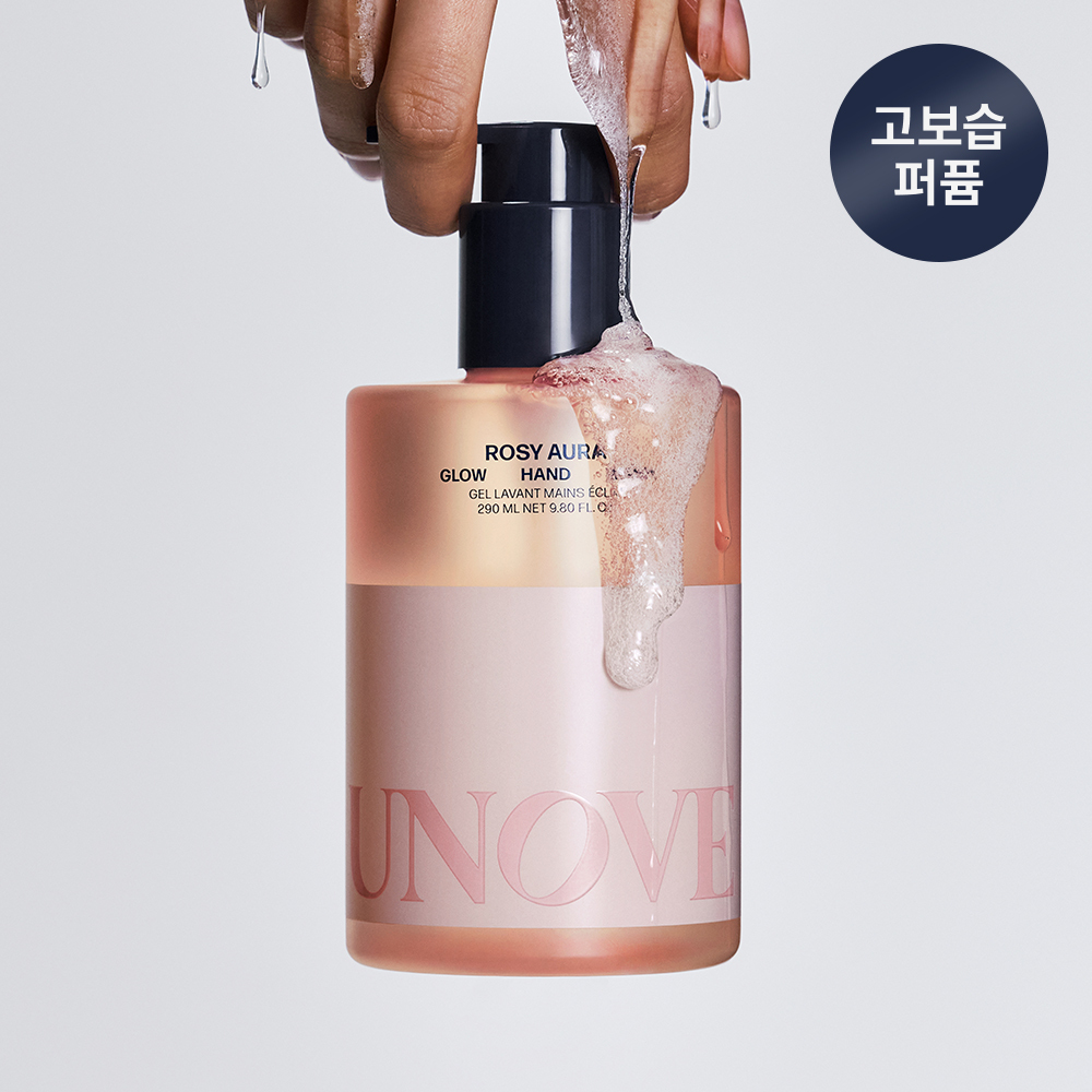 UNOVE Glow Body Wash 290ml (Nu Vanilla/Rosy Aura)