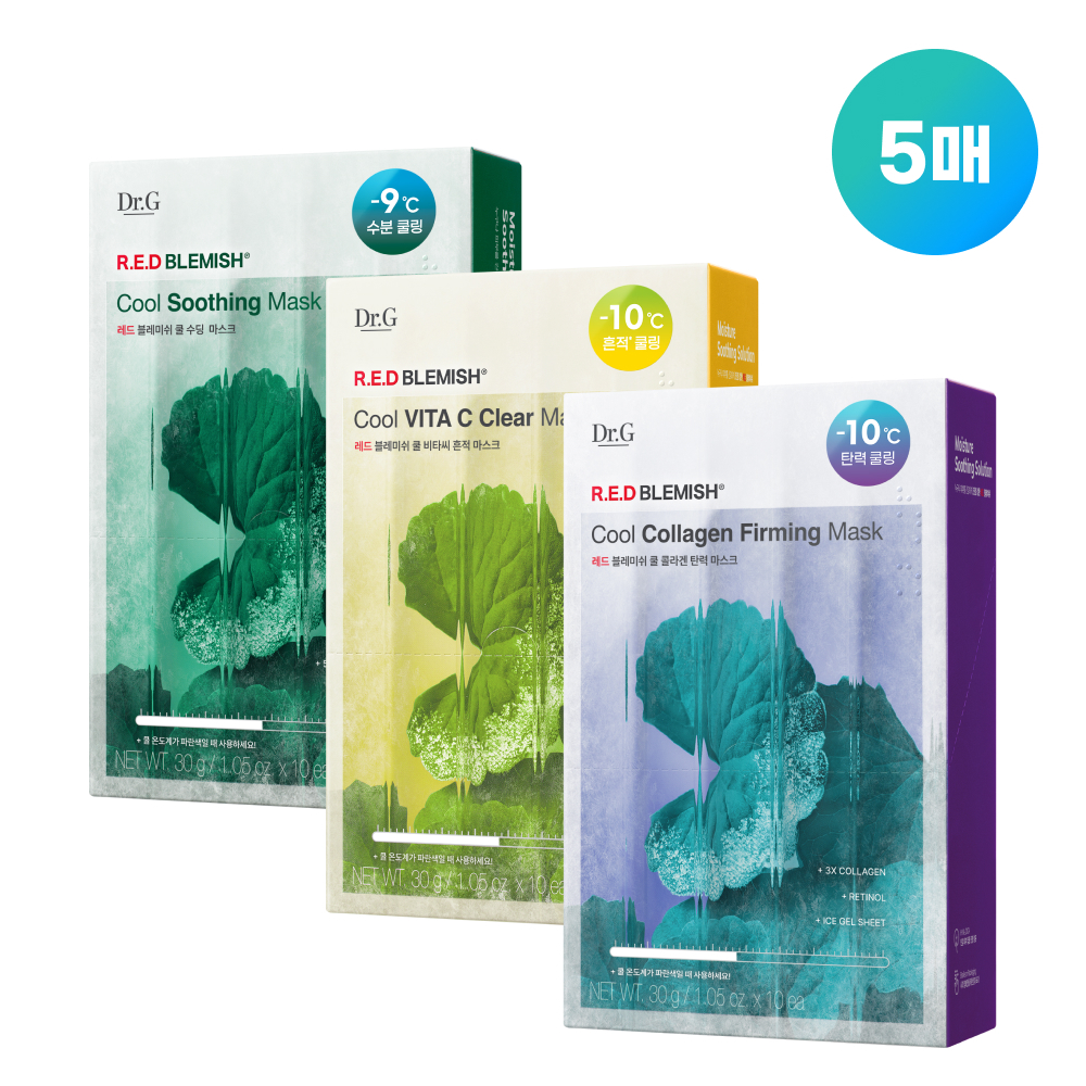 Dr.G Red Blemish Clear Soothing Cream 70ml Set (+30ml+Serum 20ml) (4)