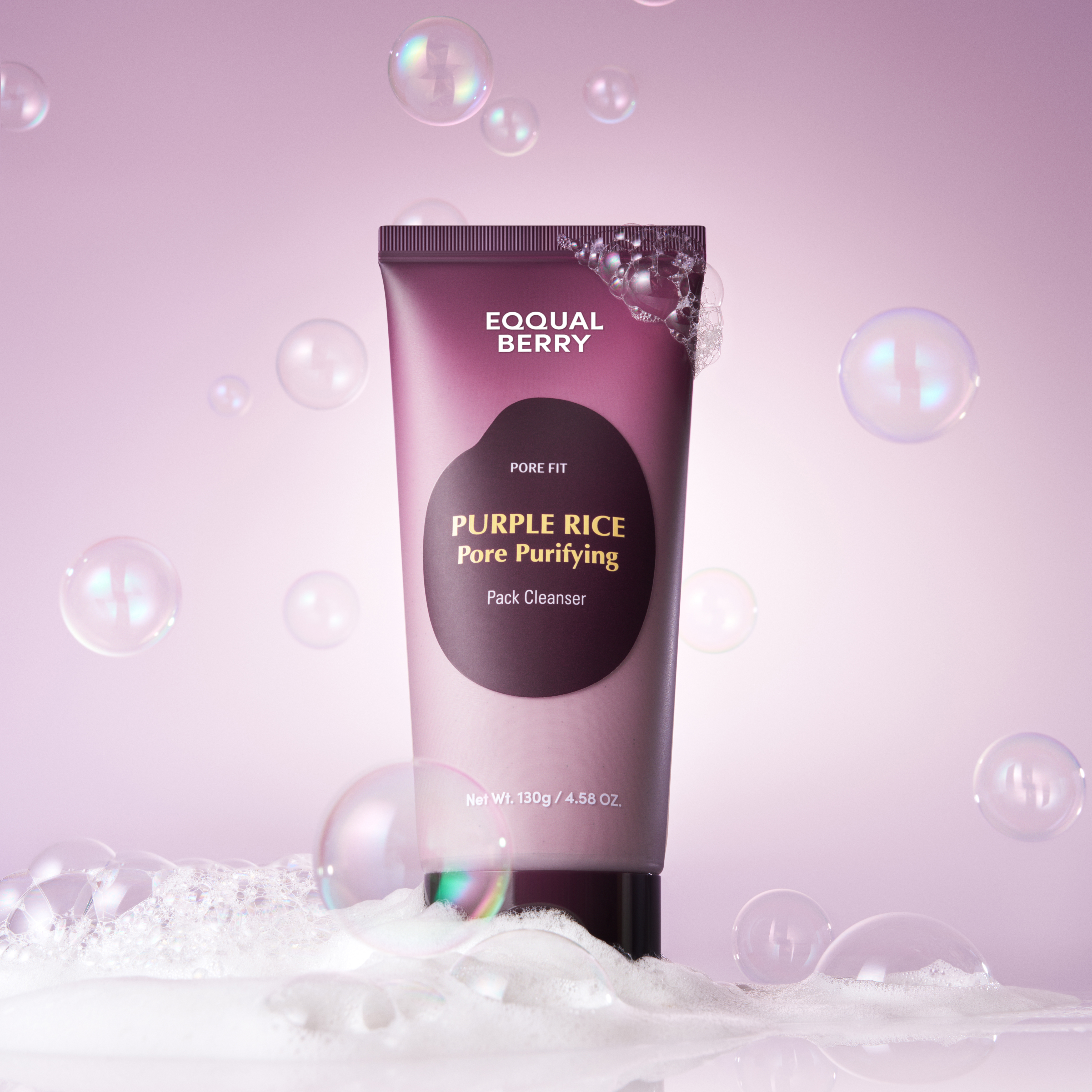 Eqqualberry Purple Rice Pore Pack Cleansing Oil 200ml