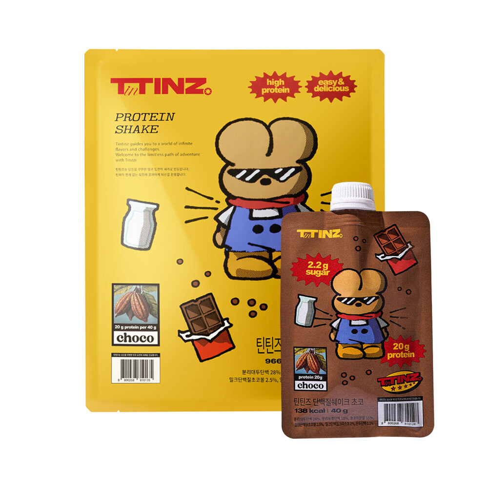 TinTINZ Protein Shake Pouch #Grain 40g (3)