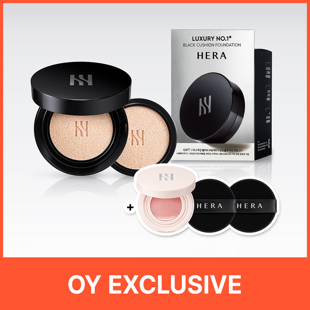 HERA Black Cushion Foundation Original (+Refill) (9 Shades)