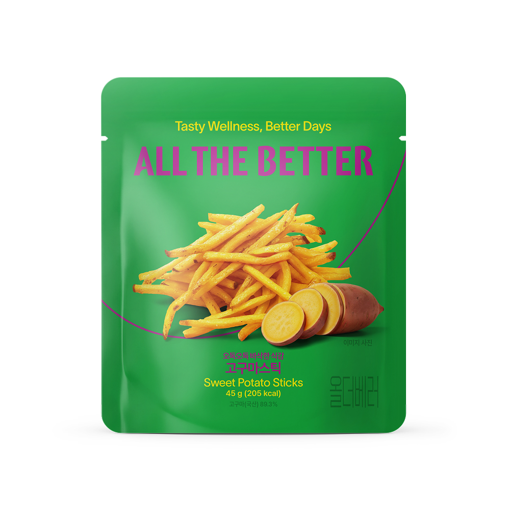 ALL THE BETTER Pepper Salt Potato Wedges 45g