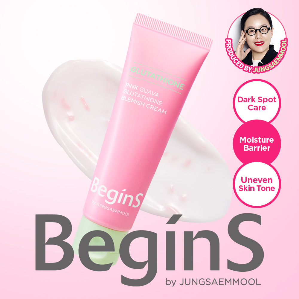 BEGINS By JUNGSAEMMOOL Pink Guava Glutathione Blemish Eye Gel Patch 6P (2)
