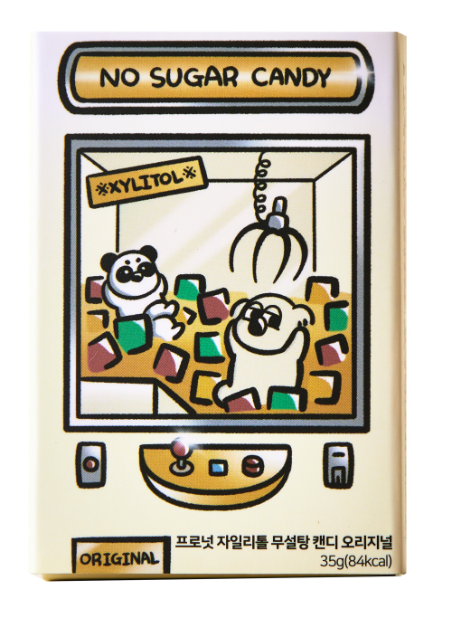 PRONUT No-Sugar Xylitol Candy #Peppermint 30g (2)