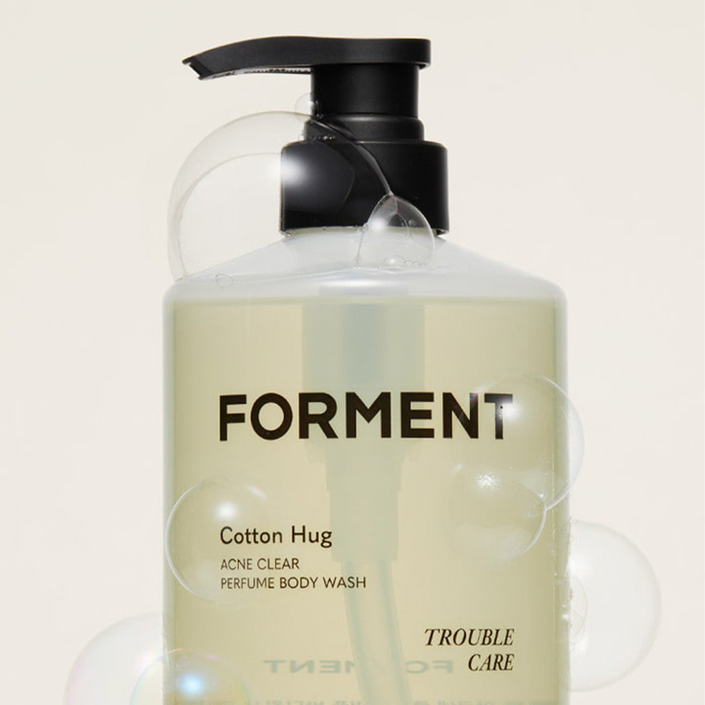 FORMENT Acne Perfume Body Wash Cotton Hug 500ml