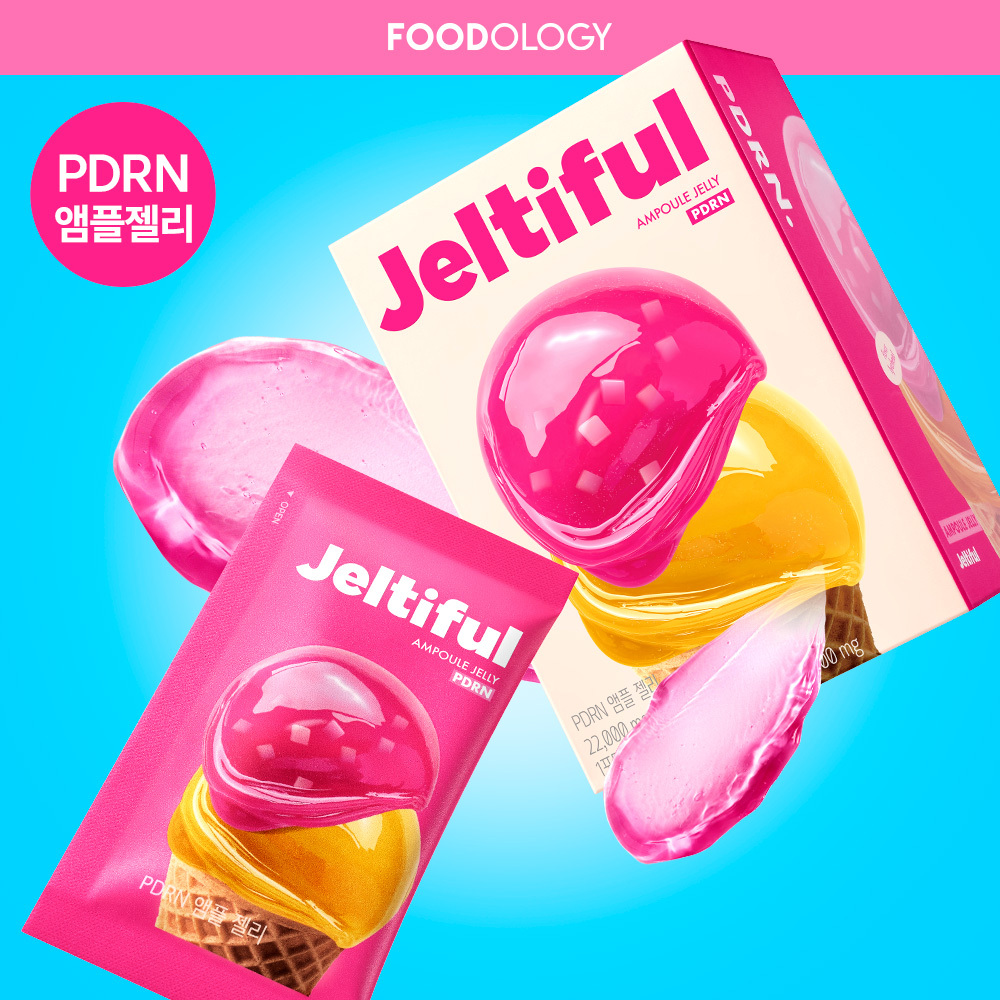 FOODOLOGY Jeltiful Hyaluronic Acid Ampoule Jelly 7 Sticks (7-day supply) (2)