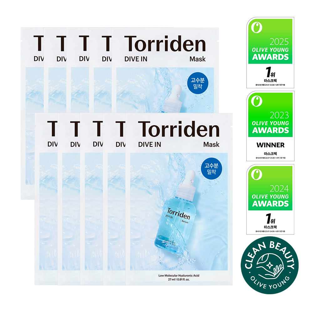 Torriden Dive In Low Molecular Hyaluronic Acid Mask Sheet 20ea (3)