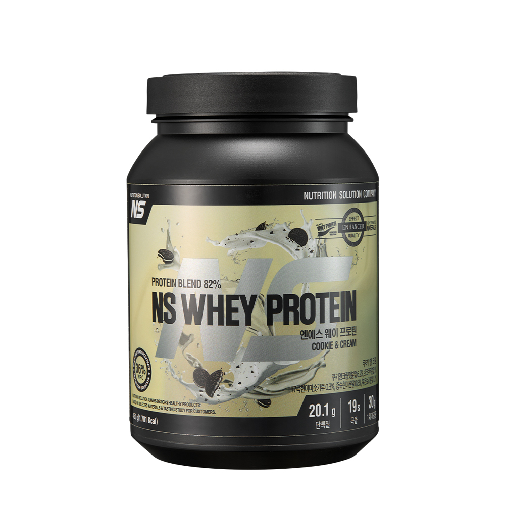 nsprotein Whey Protein #Cookies & Cream 450g