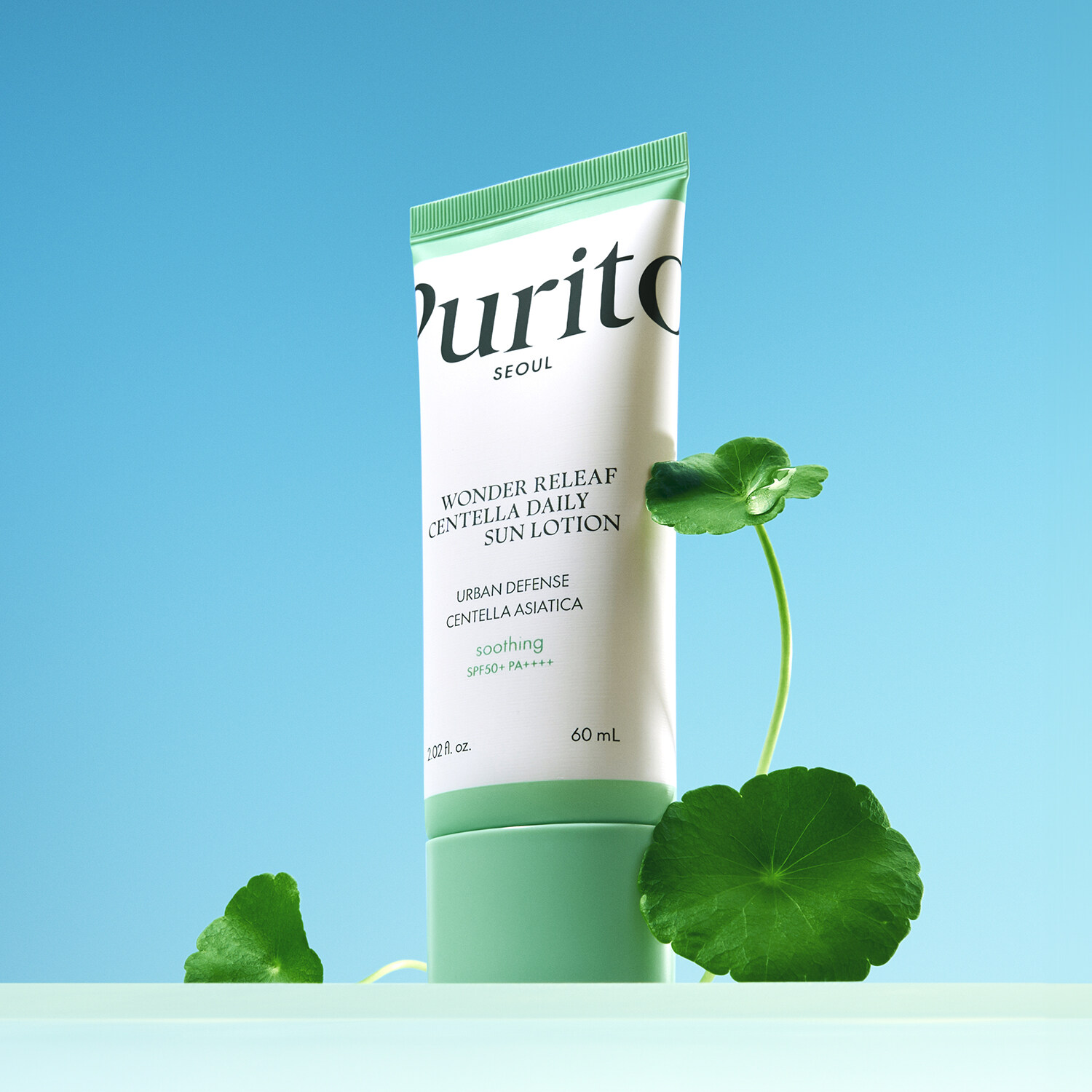 Purito Seoul Wonder Releaf Centella Daily Sun Lotion SPF50+ PA++++ 60mL