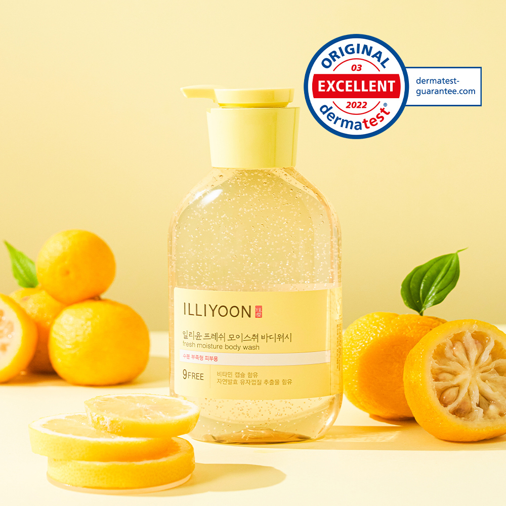 ILLIYOON Fresh Moisture Scrub Wash 400ml*2ea Set