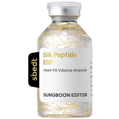 [SANRIO EDITION] SUNGBOON EDITOR Silk Peptide EGF Heart Fit Volume Lifting Ampoule 40ml Double Pack (+Sanrio Pouch)
