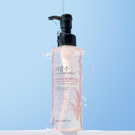 THE FACE SHOP Rice Water Bright Milk & Jelly Double Foaming Cleanser 190ml