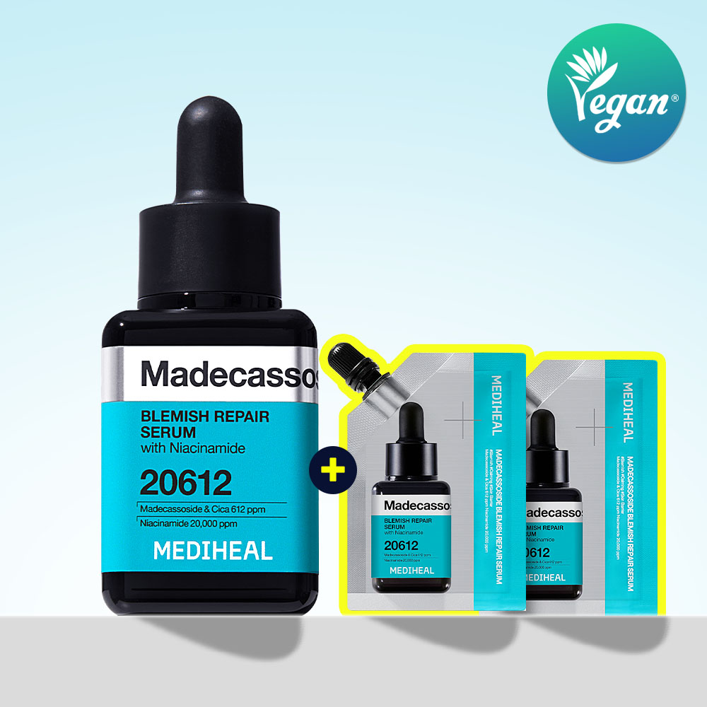 MEDIHEAL Madecassoside Moisture Sun Serum Blemish Repair 50g Double Set (3)