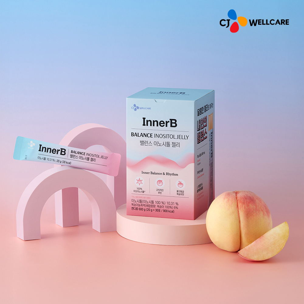 [Bellygom Edition] CJ innerb Balance Inositol Jelly 10+2 Sticks (12-day supply)