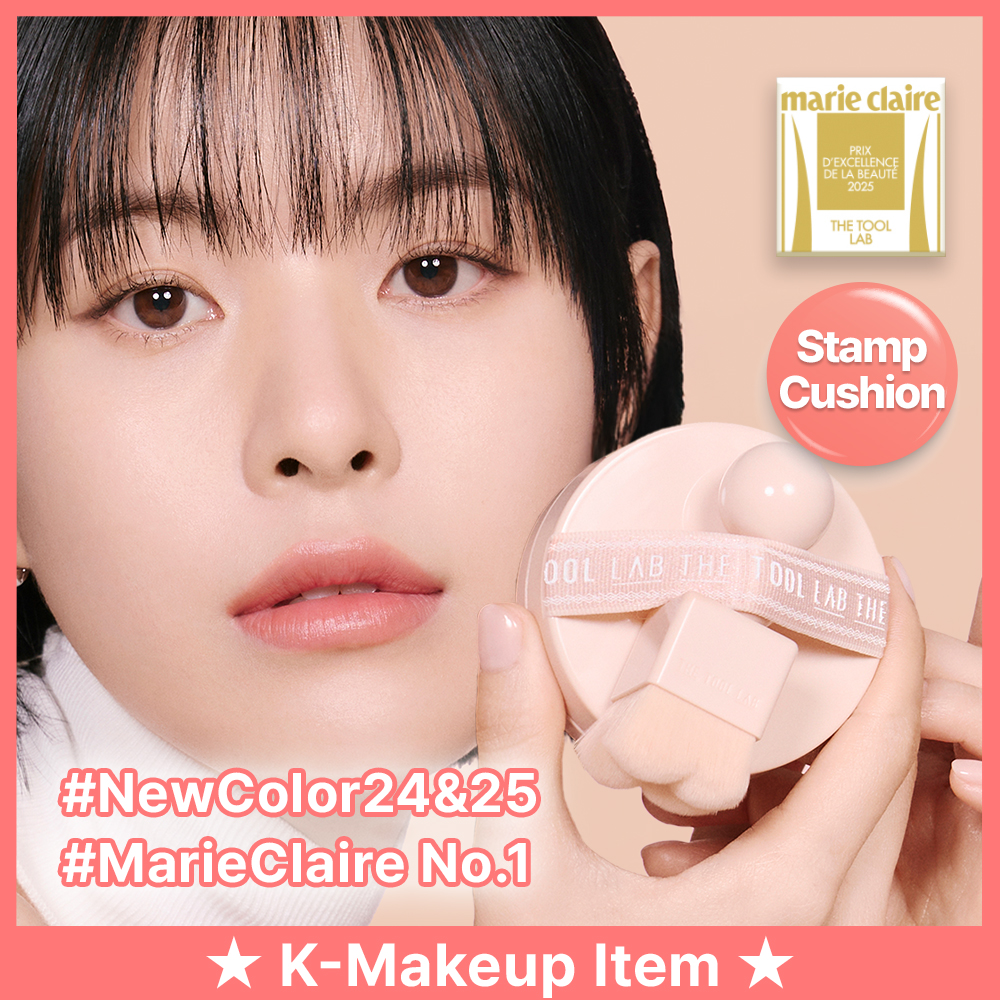 THE TOOL LAB Stamp Skin Fit Cushion #Glow [SINGLE] (2)