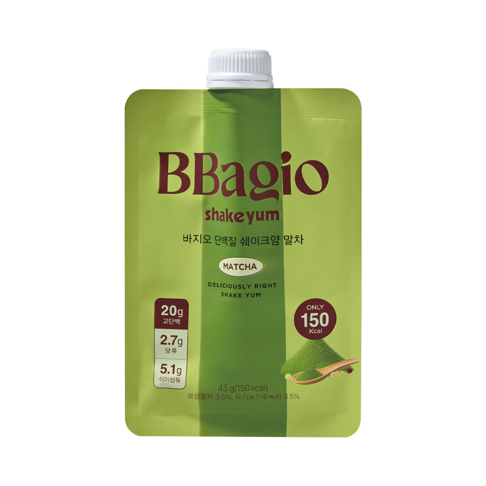 BBagio Protein Shake Yum #Matcha 45g (2)