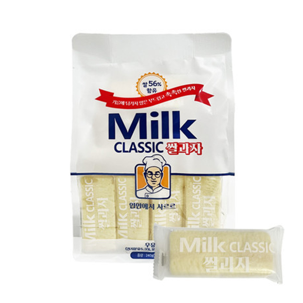 MilkClassic Rice Snack #Cheese 240g (3)