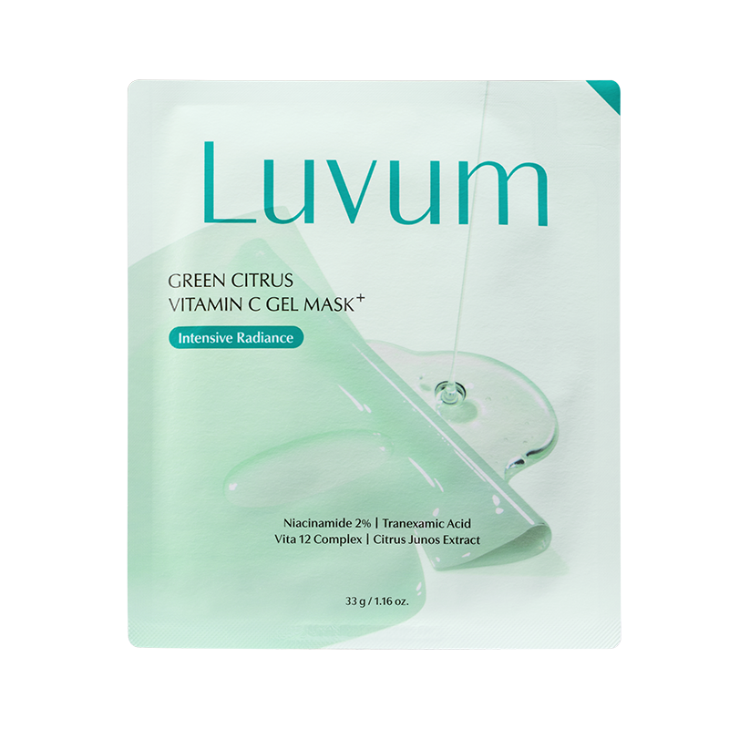 luvum Green Citrus Vitamin C Gel Mask 4ea (2)
