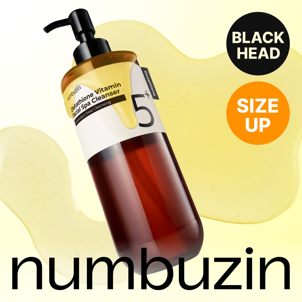 numbuzin No. 5 Glutathione C Facial Spa Cleanser 300ml Large Volume