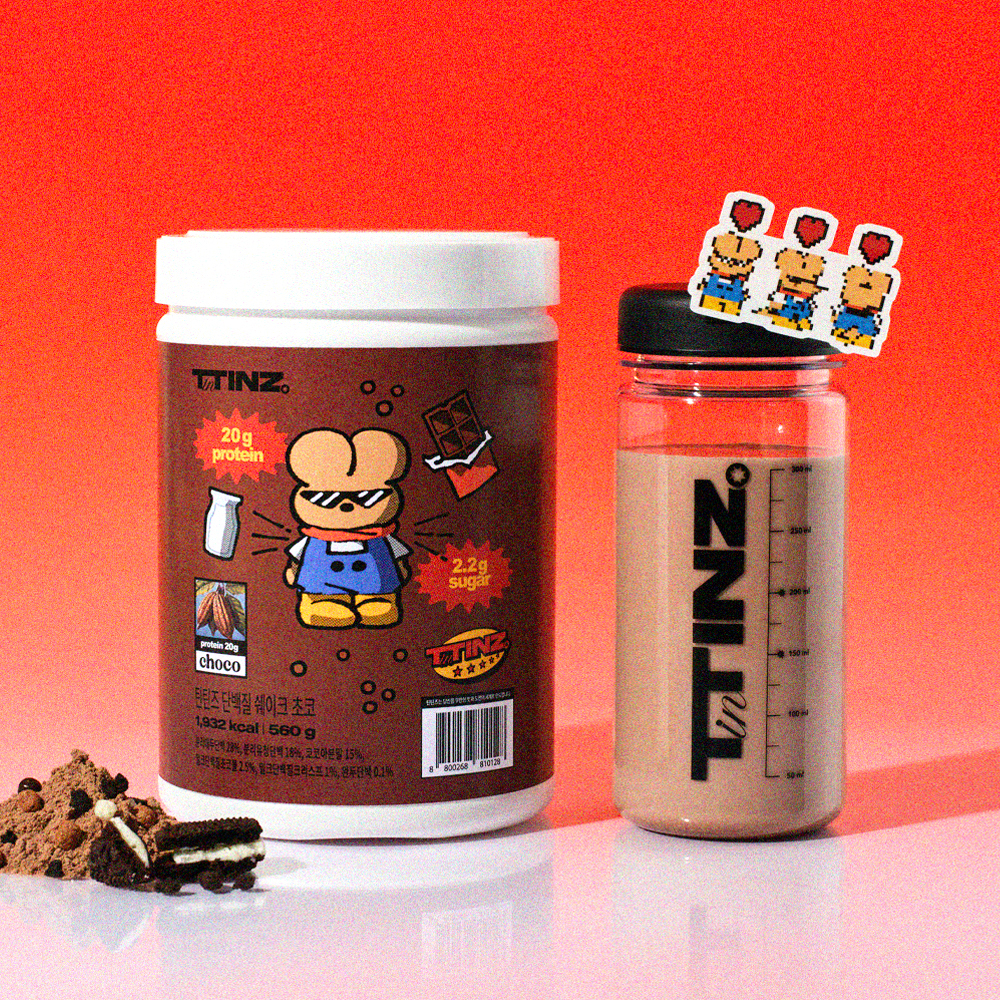 TinTINZ Protein Shake Pouch #Grain 40g (4)