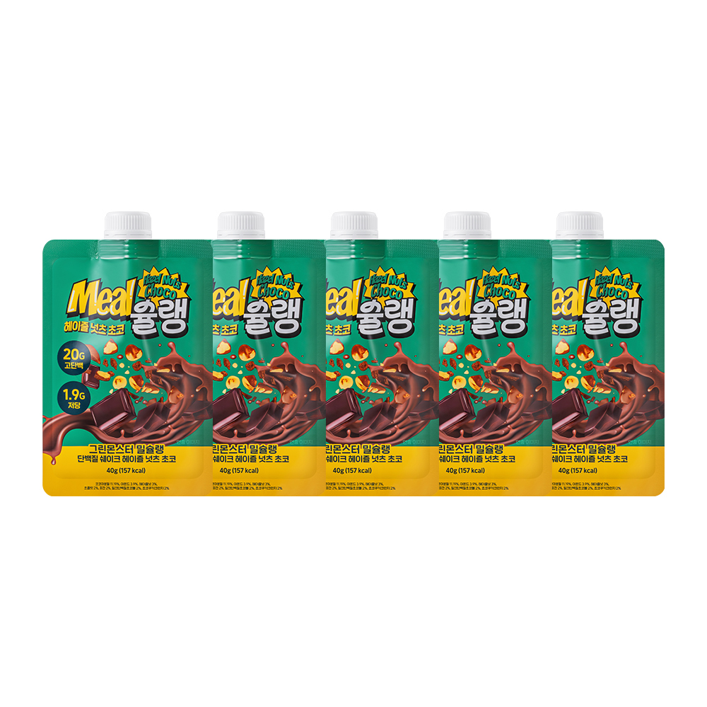 MealCHELIN Protein Shake #Honey Grain 5 Pouch (2)