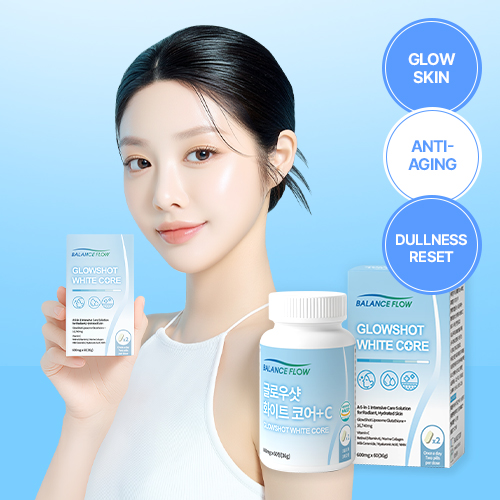 BALANCE FLOW Glowshot White Core +C 1-month supply (60 Tablets)