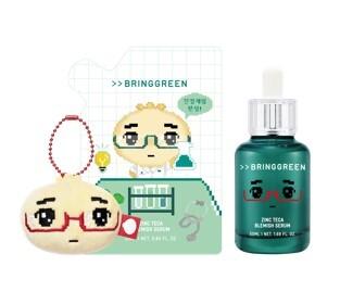 BRINGGREEN Zinc Teca Trouble Serum 50mL+25mL Refill (+Spot Gel 10ml) (3)
