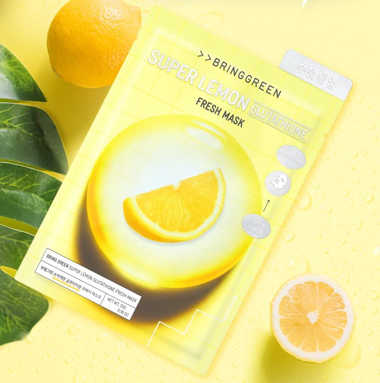 BRINGGREEN Fresh Mask Sheet 1ea [Super Lemon Glutathion]