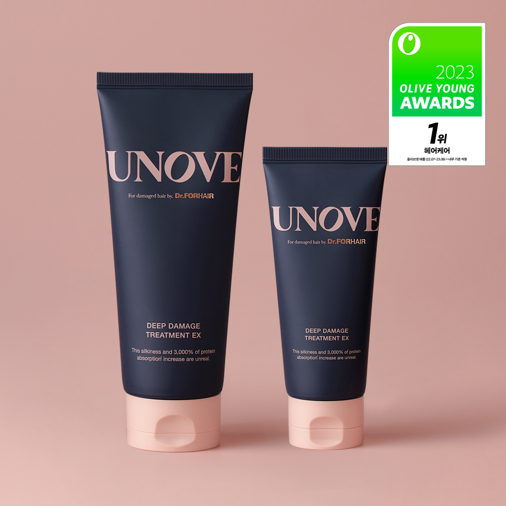 UNOVE Deep Damage Treatment EX 320mL Double Pack (3 Options)