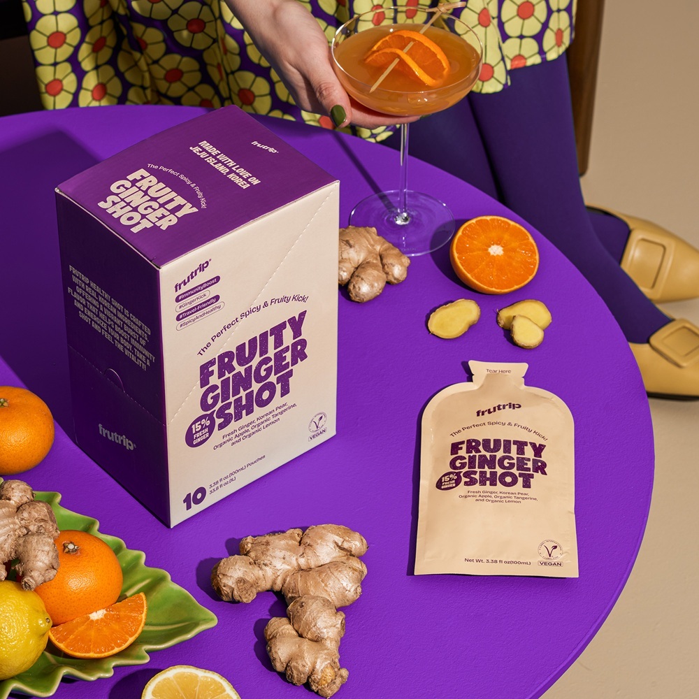 Frutrip Vegan Shot #Fruity Ginger 100ml 1ea
